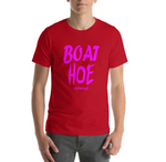 Boat Hoe Men's Tee- Hot Pink