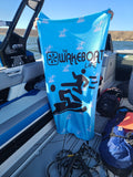 Kung-Fu YOU! Jetski ™  Boat Towel- Blue