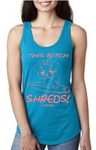 This Bitch Shreds Ladies Wake Tank Top