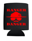 Ranger Danger Can Koozies