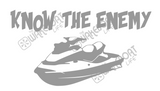 Jetski Enemy Boat Decal