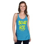 Boat Hoe Ladies Tank- Yellow