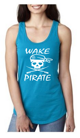 Ladies Wake Pirate Tank