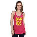 Boat Hoe Ladies Tank- Yellow
