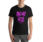 Boat Hoe Men's Tee- Hot Pink