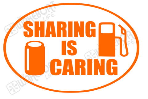 Sharing is Caring  Decal