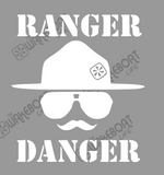 Ranger Danger! Boat Decal