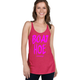 Boat Hoe Ladies Tank- Hot Pink
