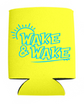 Wake & Wake Can Koozies